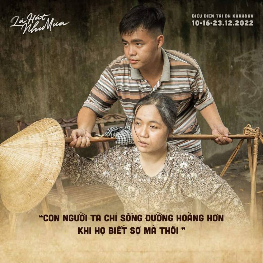 Viết đôi dòng cho Lá Hát Như Mưa suất 1 trước khi đi xem suất&nbsp;2